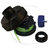 Homelite komplett damilfej csavarral, rug�val, damillal 2,0 mm